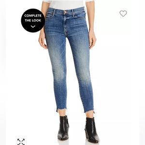 Mother Stunner Zip Ankle Step Fray in Walking on Coals